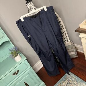 Under Armour Pull On Belted Adjustable Weather Pant Size XXL Rain Outdoor